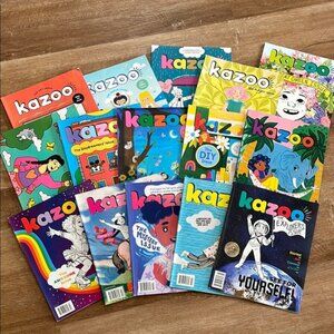Lot of 15 Kazoo Magazine Issues
